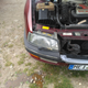Note the puddle of coolant on the dirt.